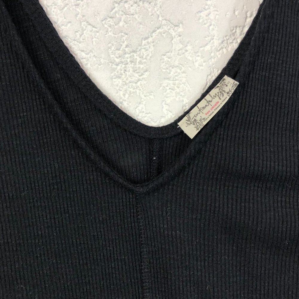 Intimately Free People Black Cropped Tank Top - Picture 2 of 5